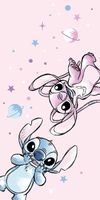 Lilo & Stitch Strandhandtuch - Kinder Badetuch 70x140 cm