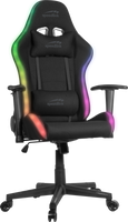 REGYS RGB Gaming Chair, black fabric