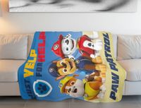 Paw Patrol Kuscheldecke – Weiche Fleece-Decke 100x150 cm für Kinder