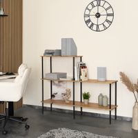 Regal INDU Oiled Oak -140 x 35 x 110 cm