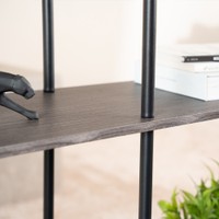 Regal INDU Dark Oak -140 x 35 x 110 cm