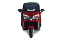 Y8 Kabinenroller - 2 kW, Blei-Gel-Akku, 25 km/h, rotmetallic