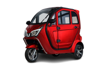 Y8 Kabinenroller - 2 kW, Blei-Gel-Akku, 25 km/h, rotmetallic