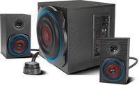 GRAVITY CARBON RGB 2.1 Subwoofer System, black