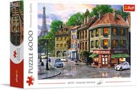 Puzzle 6000 - Straße in Paris