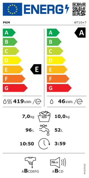 Waschtrockner WT10+7