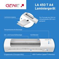 Laminiergerät GENIE LA 450 T transparent