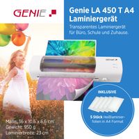Laminiergerät GENIE LA 450 T transparent