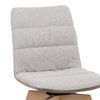 4er Set Polsterstuhl Neunkirchen Buche geölt Schlamm