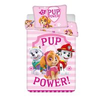 Paw Patrol Kinderbettwäsche-Set – Baumwolle 100x135 + 40x60 cm
