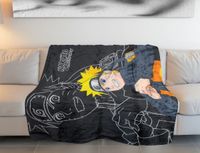 Naruto Kuscheldecke – Leichte Sofadecke mit Motiv, 110x150 cm