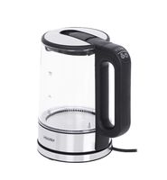 Elektrischer Wasserkocher Mesko MS 1301 – Schwarz, Temperaturwahl & LED-Anzeige