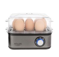 Adler AD 4486 GM Eierkocher – Für 1–8 Eier mit Abschaltautomatik