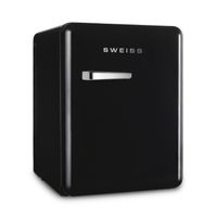 Retro-Minikühlschrank 31 L – Schwarz
