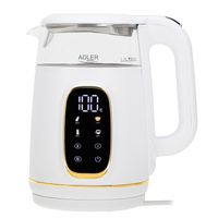 Digitaler Wasserkocher Adler AD 1305 WG – 1,7 L, LED & Warmhaltefunktion