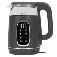 Digitaler Wasserkocher Adler AD 1305 GS – 1,7 L, LED & Warmhaltefunktion
