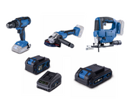 Akku-Maschinen-Set 3-tlg. C-JAD - Set LS