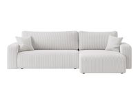 Ecksofa Austin 272x224 cm Cord Creme Poso 100