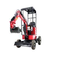 Minibagger HZC Power BVR600K, Benzin, 600 Kg, Rädern