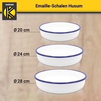 Karl Krüger - Schale rund Serie "Husum" Ø 28 cm