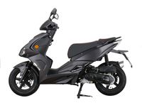 Motorroller Striker 45 49,5ccm Matt Schwarz