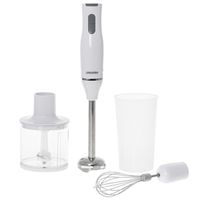 Mesko MS 4629 Stabmixer-Set – 500 W mit Zerkleinerer, Becher & Schneebesen