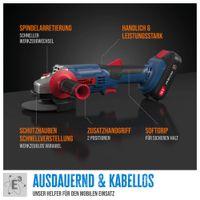 Güde Güde Akku Winkelschleifer WS 18-0 inkl. Akku und Starterkit