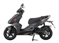 Motorroller Striker 45 kmh, mattschwarz