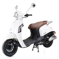 Motorroller Massimo 45 kmh, perlenweiß matt, GT Union
