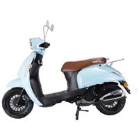 Mofaroller Massimo 25 kmh, babyblau matt, GT Union