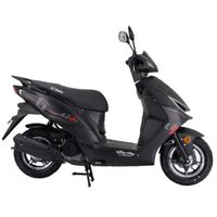 Motorroller Sonic 45 kmh, mattschwarz