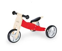 Pinolino Mini-Laufrad Charlie - Rotes Dreirad mit verstellbarem Sitz