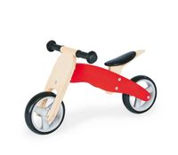 Pinolino Mini-Laufrad Charlie - Rotes Dreirad mit verstellbarem Sitz