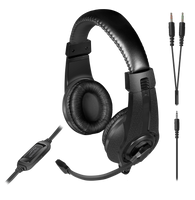 LEGATOS Stereo Gaming Headset - for PC/PS5/PS4/Xbox Series X/S/Switch/OLED/Lite, black