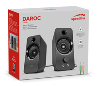 DAROC Stereo Speaker, black