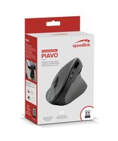 PIAVO Ergonomic Vertical Mouse - Wireless, rubber-black