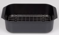 Rechteckbräter Gourmet Induktion 40x26cm inkl. Einsatz