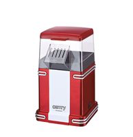 Camry CR 4480 Popcornmaschine im Retro-Design - Rot/Weiß