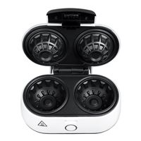 Elektrischer Waffelschalen-Maker Adler AD 3062, Weiß