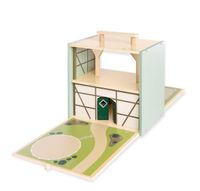 Pinolino Spielwelt „Reiterhof Lise“ – Holzspielzeug mit Figuren & Zubehör