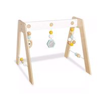 Pinolino Spielbogen Josi – Babyspielzeug aus Holz mit Hängeelementen