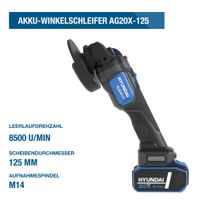 Akku- Schlagbohrschrauber + Winkelschleifer 20V Werkzeugset S02-FTB 4 tlg.