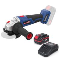 Güde Akku-Winkelschleifer WS 18-0 BL inklusive Ladegerät und Akkupack Starter-Kit Set