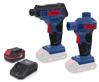 Güde Akku Kompressor u. Luftpumpenset KLS 18-0 inklusive Ladegerät &  Akkupack Starter-Kit Set