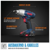 Güde Akku Schlagschrauber BSS 18 1 2-0 inklusive Ladegerät &  Akkupack Starter-Kit Set