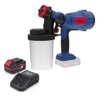 Güde Akku Farbsprühpistole FP 18-0 inklusive Ladegerät &  Akkupack Starter-Kit Set