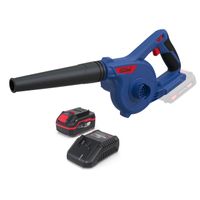 Güde Akku Bläser und Sauger BUS 18-0 inklusive Ladegerät &  Akkupack Starter-Kit Set