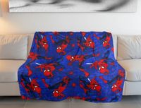 Marvel Spiderman Kuscheldecke – Wohndecke für Kinder, 110×150 cm