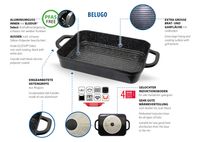 ELO – Universal Bräter mit Grillboden „Belugo“