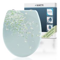 Duroplast WC-Sitz FLOWER IN THE WIND, mit Absenkautomatik und Schnellverschluss